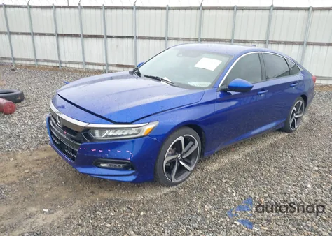 2018 Honda Accord Sport из США, поврежденный, VIN 1HGCV1F34JA201287